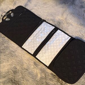 Vera Bradley Hanging Organizer Black Travel Bag